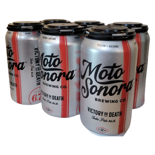 Motosonora Victory Or Death IPA 6pk 12oz Cans