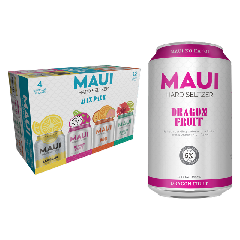 Maui Brewing Hard Seltzer Variety Pack 12pk 12oz Can