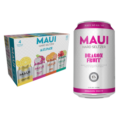 Maui Brewing Hard Seltzer Variety Pack 12pk 12oz Can