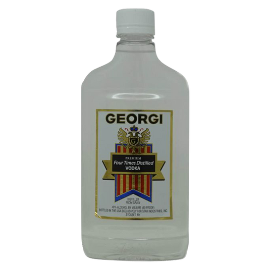 Georgi Vodka Plastic 375ml (80 proof)