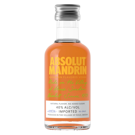 Absolut Mandrin Vodka 50 Ml
