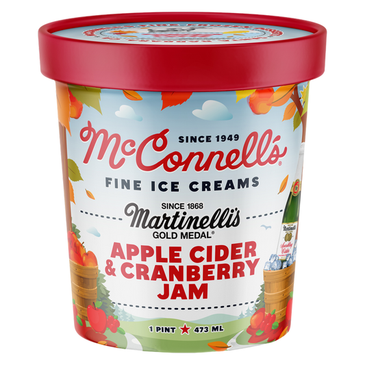 McConnell's Martinelli Apple + Cranberry Pint