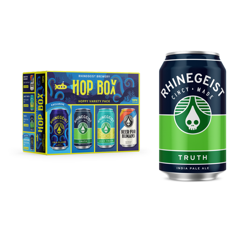 Rhinegeist Hop Box Variety Pack 12pk 12oz Can 7.5% ABV