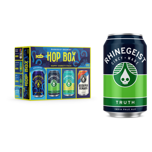 Rhinegeist Hop Box Variety Pack 12pk 12oz Can 7.5% ABV