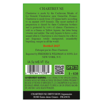 Chartreuse Green Herbal Liqueur 700ml