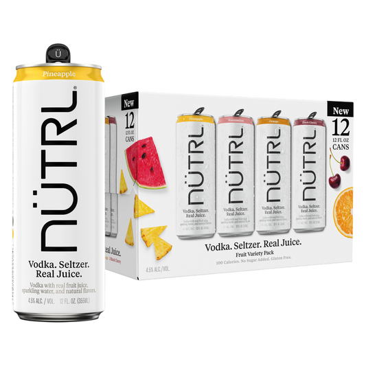 Nutrl Vodka Seltzer Fruit Variety 12PK