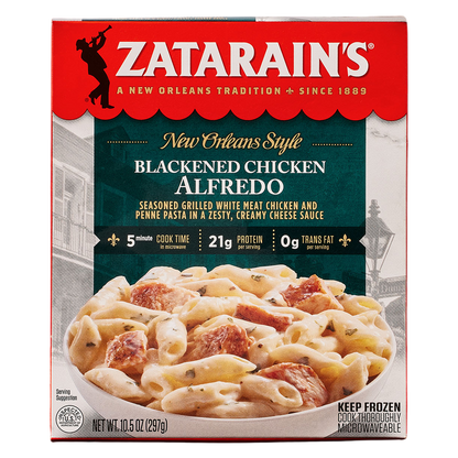 Zatarain's Blackened Chicken Alfredo Frozen Dinner, 10.5 oz