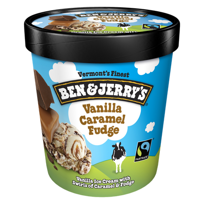 Ben & Jerry's Vanilla Caramel Fudge Pint