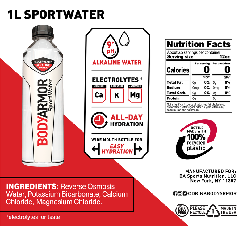 BODYARMOR Sportwater 1L Btl