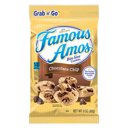 Famous Amos Bite Size Chocolate Chip Cookies 3oz