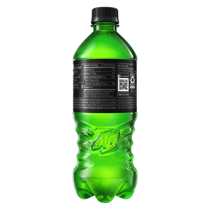 Mountain Dew Zero 20oz Btl