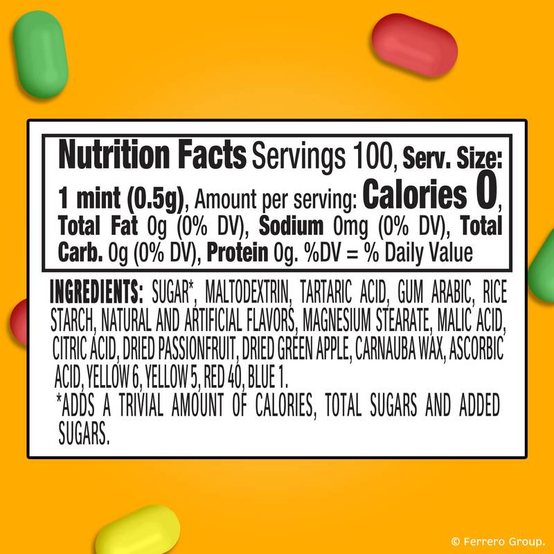 Tic Tac Fruit Adventure, 1.7oz 12 CT