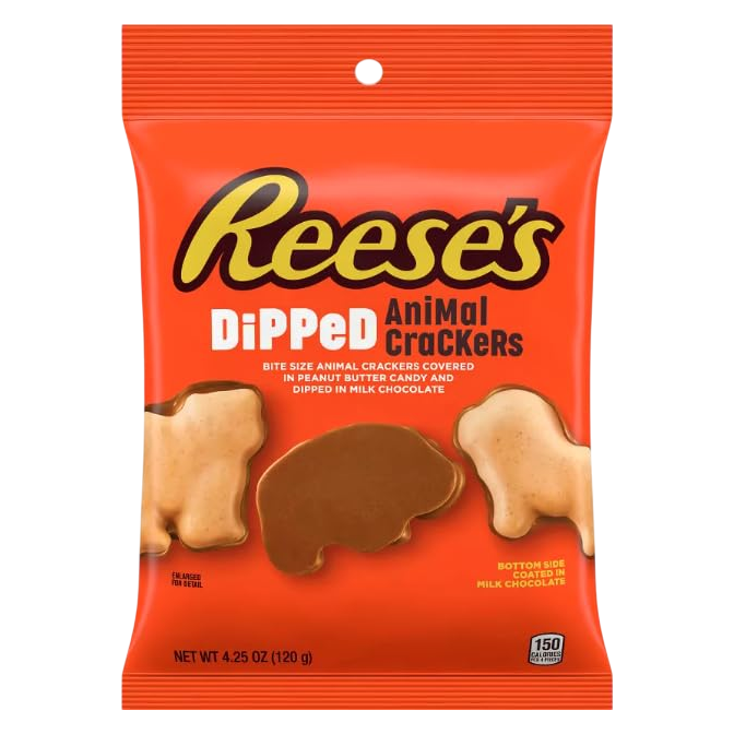 Reese's Dipped Animal Crackers, 4.25oz