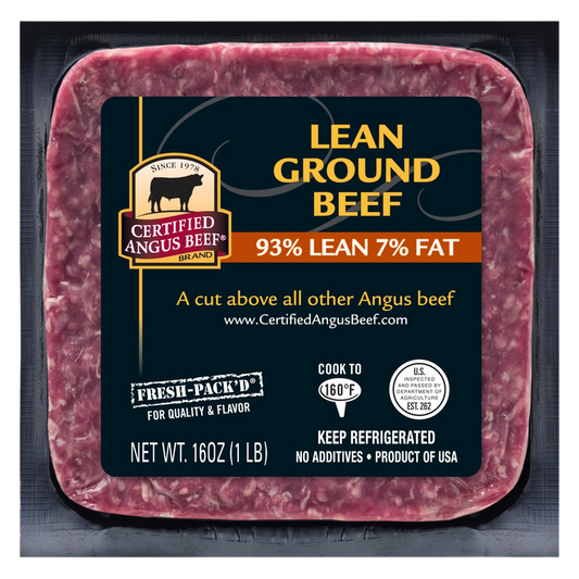 Ground Beef 93% Lean - 16oz