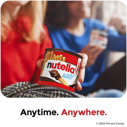 Nutella & GO! Hazelnut and Cocoa Spread with Breadsticks, Snack Cup, 1.8 oz