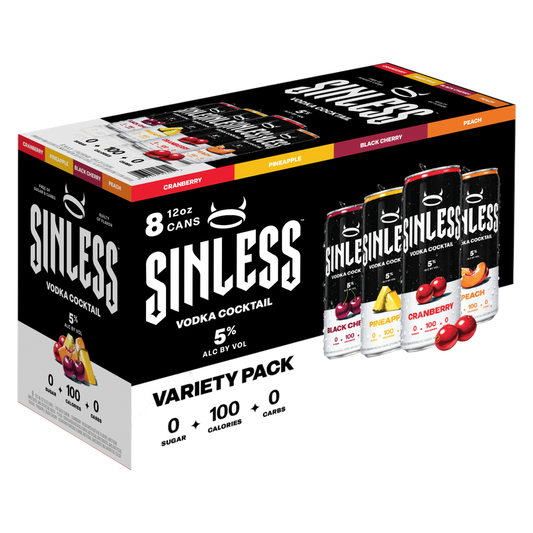 Sinless Vodka Cocktail 8pk 12oz Can
