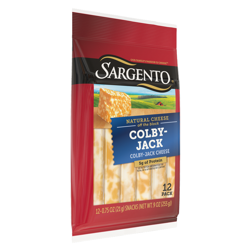 Sargento Colby-Jack Natural Cheese Snack Sticks - 12ct