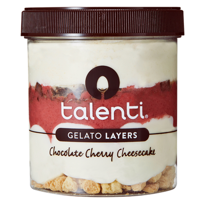 Talenti Gelato Layers Chocolate Cherry Cheesecake 10.8oz