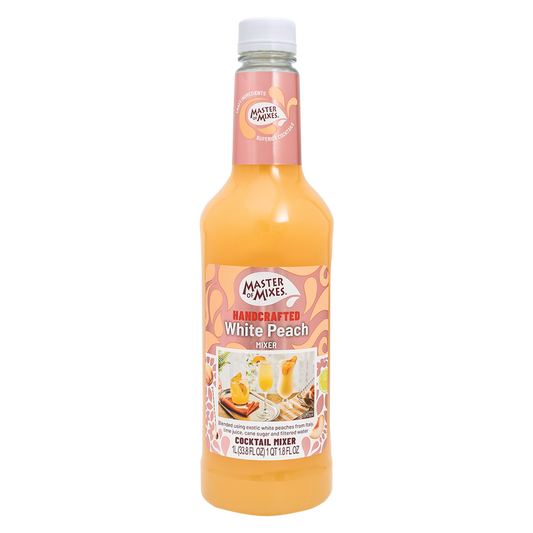 Master of Mixes White Peach Margarita/Daquiri Mix1 Liter
