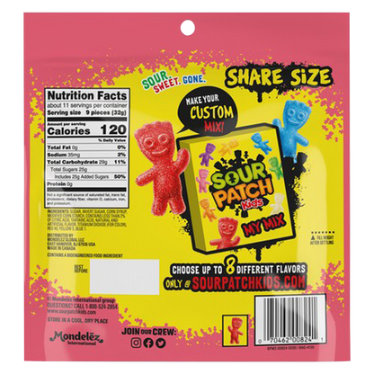 Sour Patch Kids Watermelon Soft & Chewy Candy 12oz