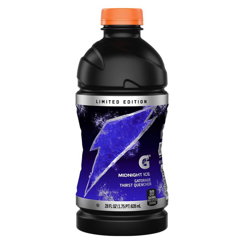 Gatorade Thirst Quencher Midnight Ice 28oz Btl