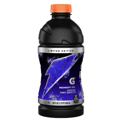 Gatorade Thirst Quencher Midnight Ice 28oz Btl