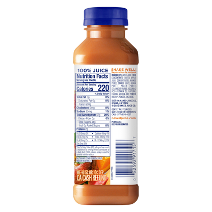 Naked Juice Mighty Mango Smoothie 15.2oz Btl