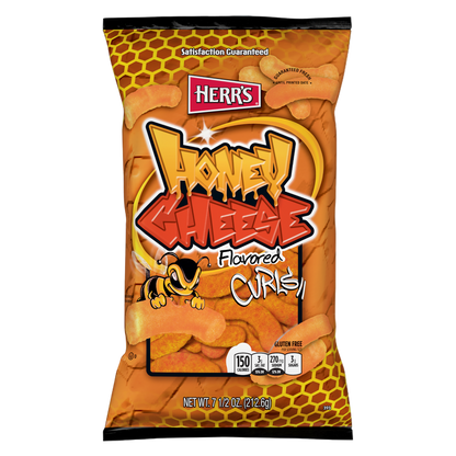 Herr's Honey Cheese Curl, 7.5oz