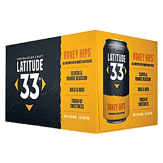 Latitude 33 Honey Hips Blonde 6pk 12oz Can