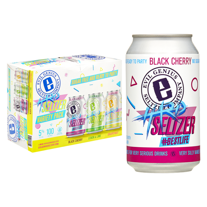 Evil Genius Hard Seltzer 12pk 12oz Can 5.0% ABV
