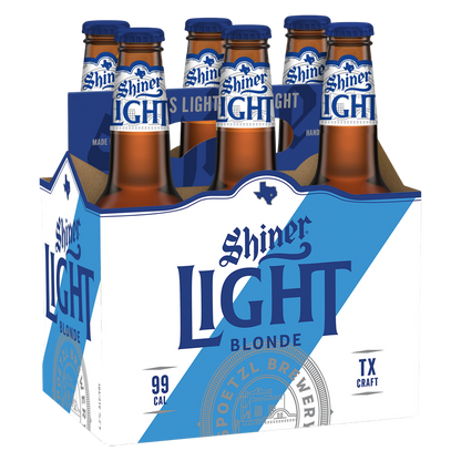 Shiner Light Blonde 6pk 12oz Btl 4.2% ABV