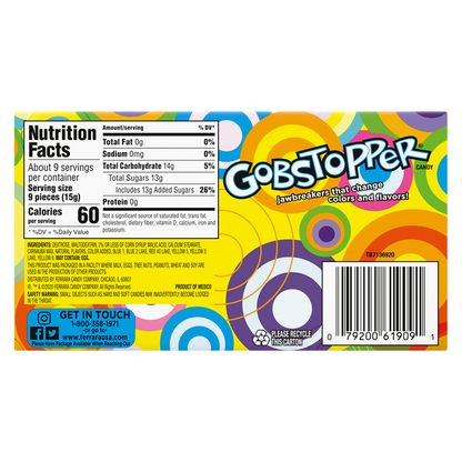 Gobstopper Jawbreakers 5oz