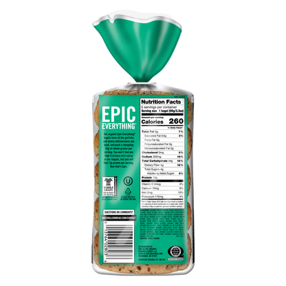 Dave's Killer Bread Epic Everything Bagels - 16.75oz