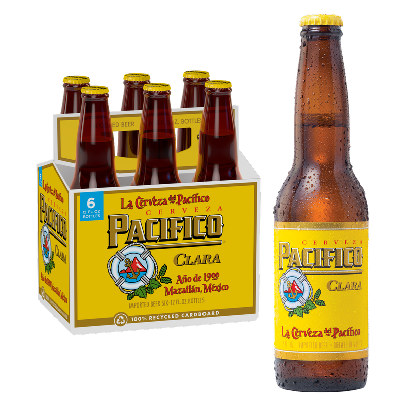 Pacifico 6pk 12oz Btl 4.4% ABV