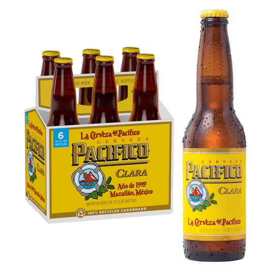 Pacifico 6pk 12oz Btl 4.4% ABV