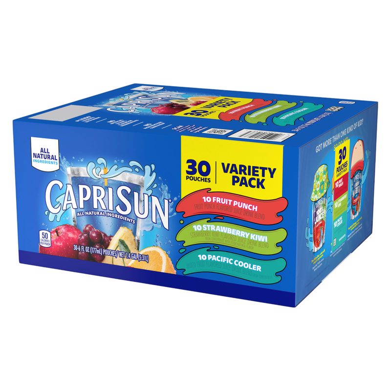 Capri Sun Variety Pack 30pk 6oz Box