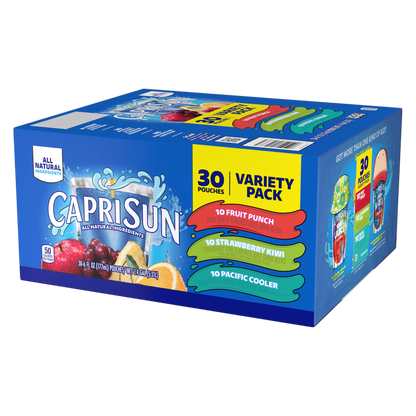 Capri Sun Variety Pack 30pk 6oz Box