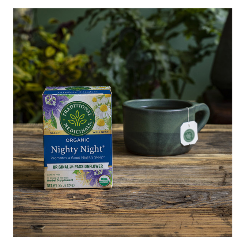 Traditional Medicinals Organic Peppermint Tea 16ct Box