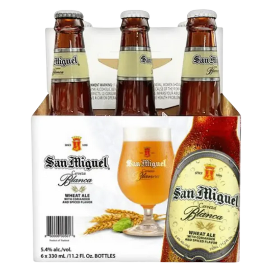San Miguel Cerveza Blanca 6pk 11.2oz Bottle