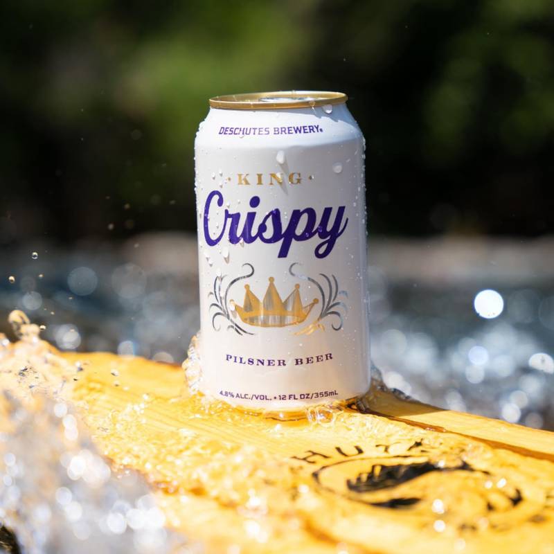 Deschutes King Crispy Pilsner 6/12oz Can