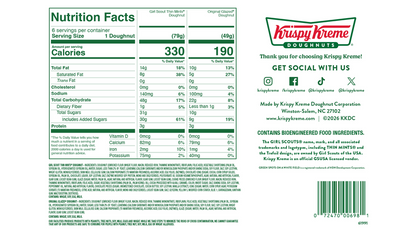 Krispy Kreme Girl Scout Thin Mints® Doughnuts
