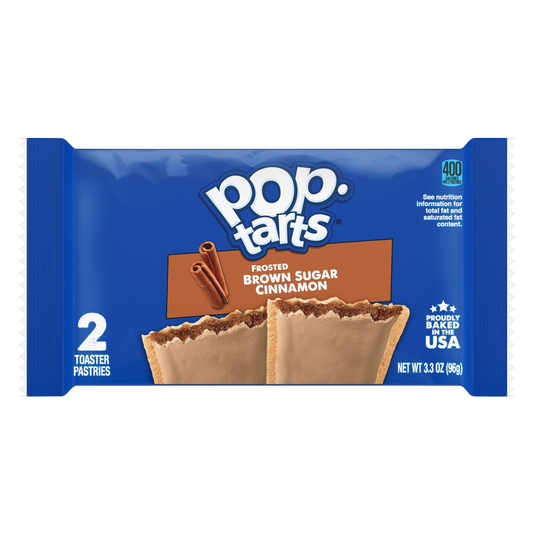 Pop-Tarts Frosted Brown Sugar Cinnamon Toaster Pastries 2ct