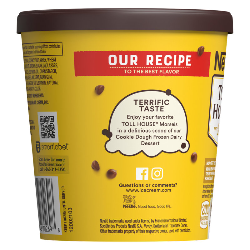 Nestle Cookie Dough Toll House Frozen Dessert, 14oz