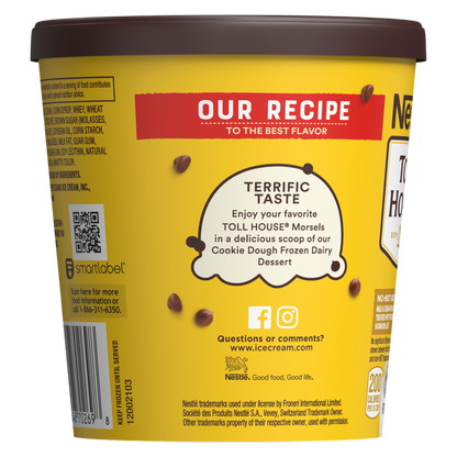 Nestle Cookie Dough Toll House Frozen Dessert, 14oz