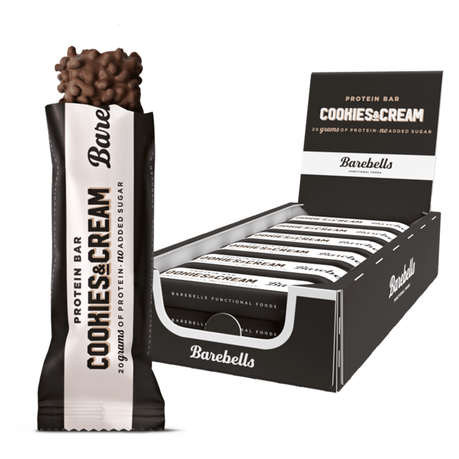 Barebells Cookies and Cream Protein Bar 12ct