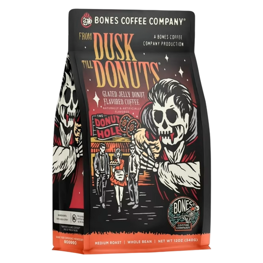 Bones Coffee Company From Dusk Till Donut Ground Coffee, 12 oz