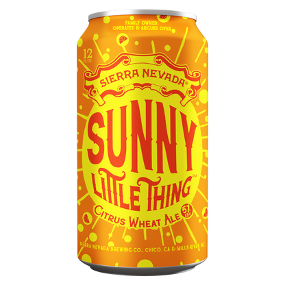 Sierra Nevada Sunny Little Things Citrus Wheat 6pk 12oz Can 5.0% ABV