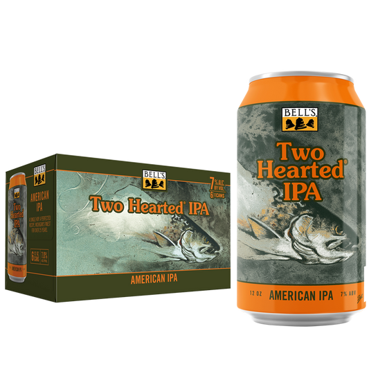 Bell's Two Hearted Ale American IPA 6pk 12oz Can 7% ABV