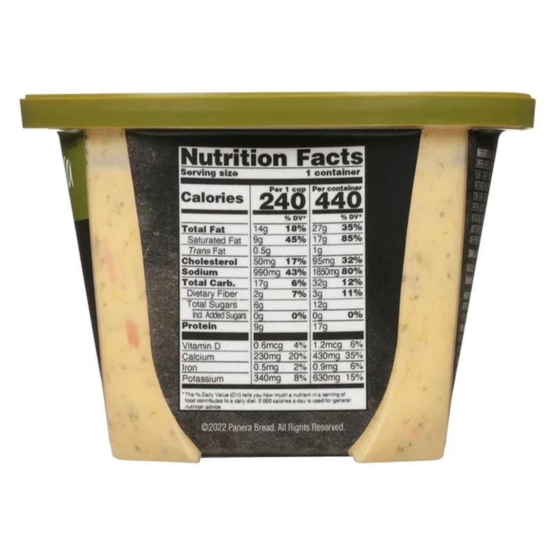 Panera Bread Broccoli Cheddar Soup - 16oz