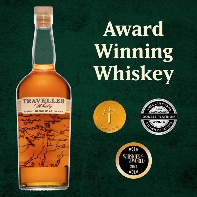 Traveller Whiskey 750ml (90 proof)